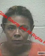 Booking photo of Natasha Denae Malone, Giles County, Sep 27, 2019