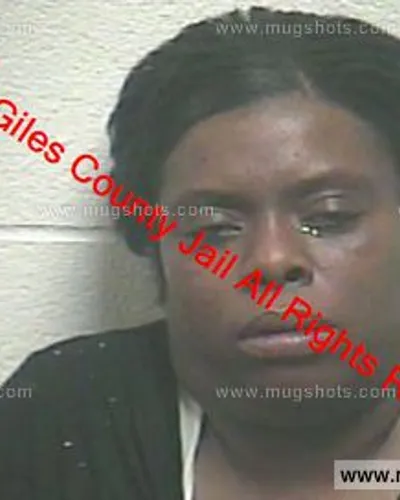 Booking photo of Rhonda Nicole Anderson, Giles County, Jan 16, 2019