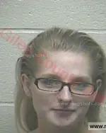 Booking photo of Ashlyn Danielle Hall, Giles County, Apr 11, 2017