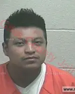 Booking photo of Roblero Marcos Perez, Giles County, May 8, 2018