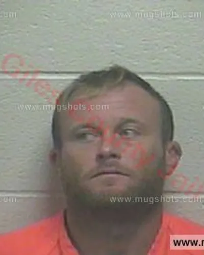Booking photo of Thomas Norwood, Giles County, Oct 30, 2017