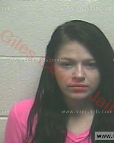 Booking photo of Heather Brook Forshey, Giles County, Dec 12, 2017