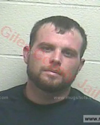 Booking photo of William Holbrook, Giles County, Mar 10, 2016