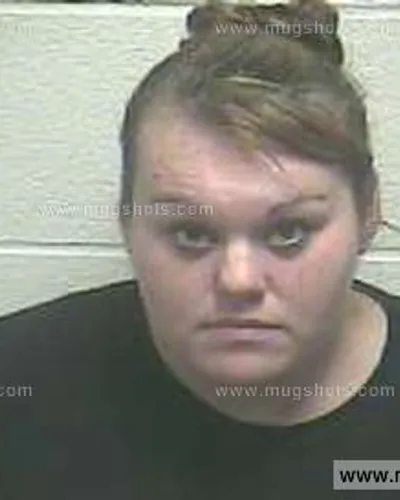 Booking photo of Ashley Meredith, Giles County, Oct 13, 2014