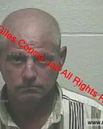 Booking photo of DAVID RAY TUCKER LEWIS II, Giles County, May 19, 2019