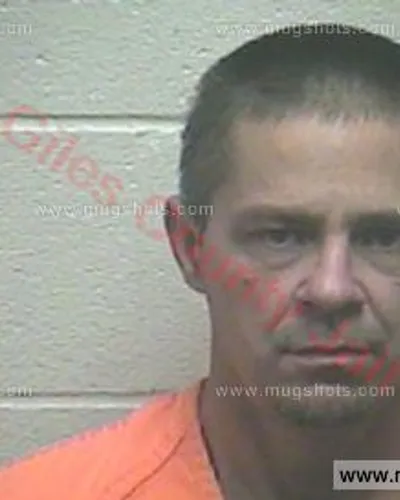 Booking photo of EVAN CURT BISHOP Jr., Giles County, Nov 14, 2017