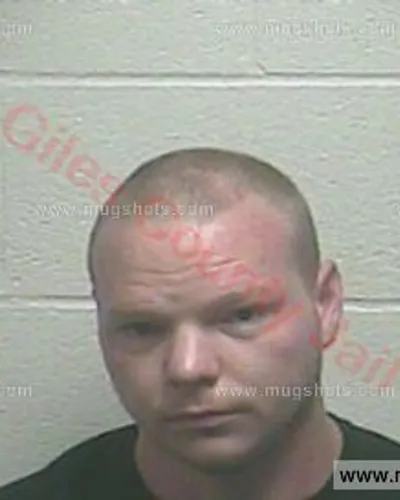 Booking photo of WILLIAM CHARLES BROWN, Giles County, Jun 27, 2017
