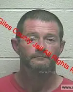 Booking photo of Fredrick Allen Tucker Adams, Giles County, Mar 21, 2020