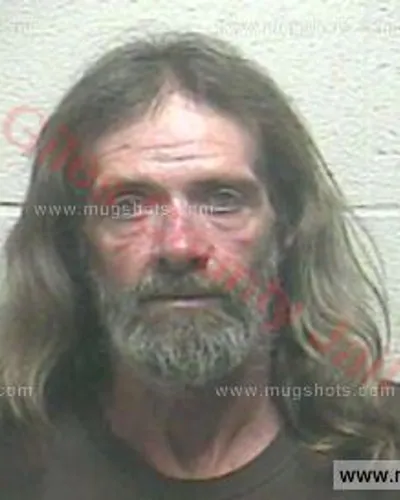 Booking photo of Joseph Glenn Glover, Giles County, May 7, 2018