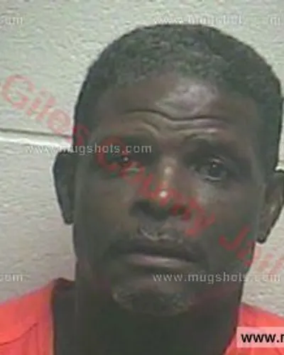 Booking photo of TERRY N COFFEY, Giles County, Sep 30, 2016