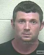 Booking photo of Dustin Pence Clay, Giles County, Sep 13, 2014