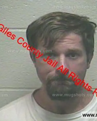 Booking photo of Anthony Austin, Giles County, Sep 27, 2019
