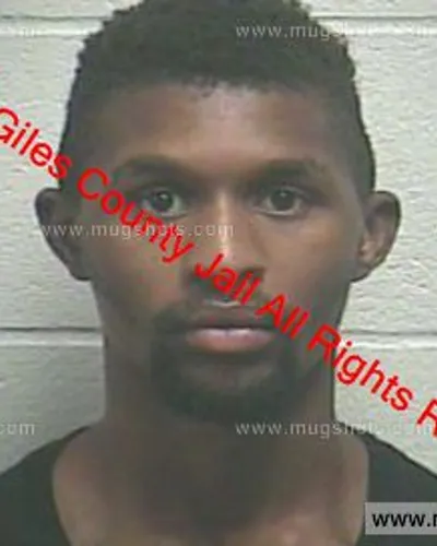 Booking photo of Delmar Gentry, Giles County, May 26, 2019