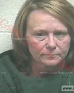 Booking photo of Theresa Dawn Duke, Giles County, May 17, 2018