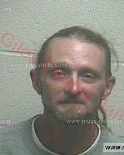 Booking photo of Kristopher Wayne Dale, Giles County, Aug 15, 2016