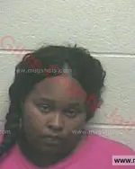 Booking photo of Cassina Sherriss Blue, Giles County, Sep 28, 2015