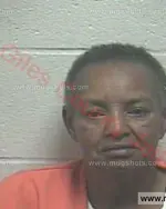 Booking photo of Mable Lee Lamar, Giles County, Mar 28, 2018