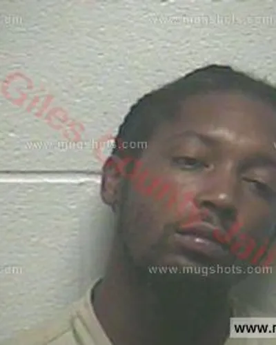 Booking photo of Jeremy Gardner, Giles County, Aug 25, 2017