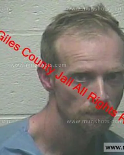 Booking photo of Clyde Tucker, Giles County, Mar 12, 2020