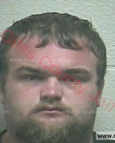 Booking photo of Randy Paul Nesmith, Giles County, Aug 30, 2017