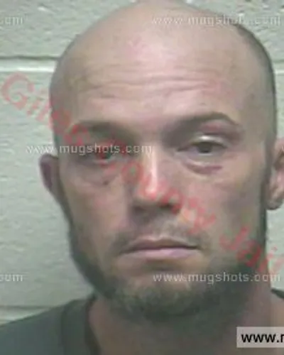 Booking photo of Brandon Carter O Malley, Giles County, Nov 18, 2017