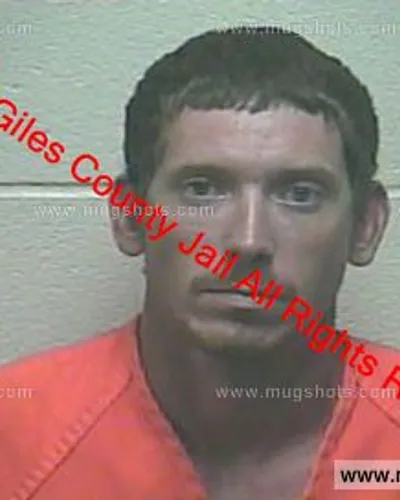Booking photo of Johnathan Pitts, Giles County, Sep 27, 2019