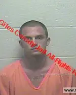 Booking photo of Erik Blake Thornton, Giles County, Jul 15, 2015