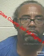 Booking photo of Jerry Albert Gray, Giles County, May 19, 2019