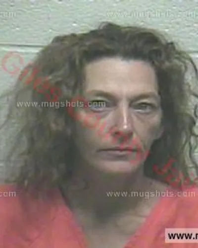 Booking photo of Melinda Carpenter, Giles County, Sep 24, 2015