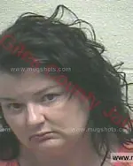 Booking photo of Stephanie Yvonne Gatlin, Giles County, Nov 2, 2015