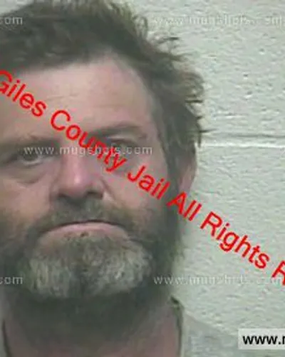 Booking photo of Bobby Reeves, Giles County, May 31, 2019