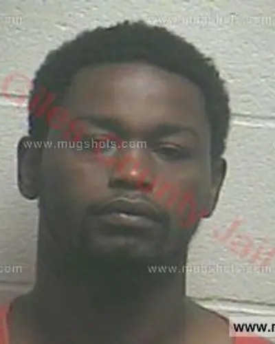 Booking photo of LIONEL MORRIS Jr., Giles County, Aug 30, 2016