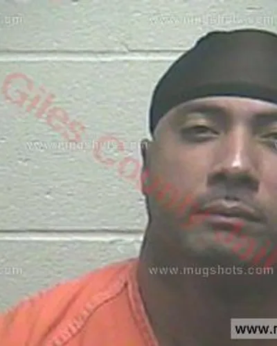 Booking photo of SHAWN LAMAR MITCHELL Sr., Giles County, Jun 11, 2018