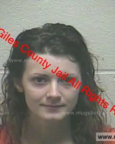 Booking photo of Tabitha Loren Sumners, Giles County, May 22, 2019
