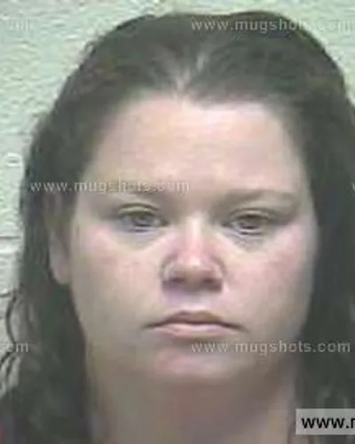 Booking photo of Amanda Christy, Giles County, Aug 29, 2013