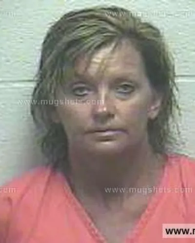 Booking photo of Sandra Murrey, Giles County, Jun 4, 2015