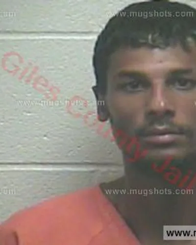 Booking photo of Calvin Lindsey, Giles County, Jun 14, 2018