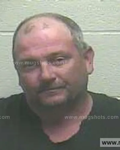 Booking photo of Harry Stacey, Giles County, May 3, 2014