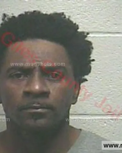 Booking photo of Gearth Bernard Bridgeforth, Giles County, Dec 18, 2017