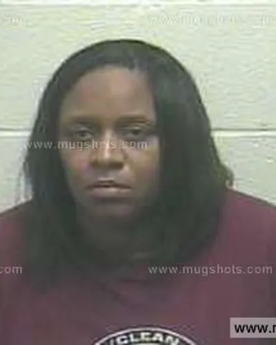 Booking photo of Veronica Howard, Giles County, Apr 17, 2014