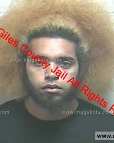 Booking photo of Joseph Glenn Johnson, Giles County, Dec 4, 2019