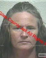 Booking photo of Shirley Faye Scott, Giles County, Jan 28, 2020