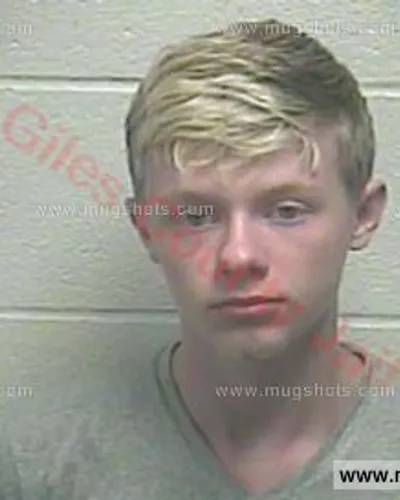 Booking photo of ERIC DUSTIN JOHNSON, Giles County, Dec 10, 2015