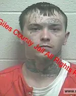 Booking photo of Devin Lee Legon, Giles County, Apr 10, 2020