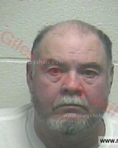 Booking photo of Thomas Davenport, Giles County, Dec 3, 2015