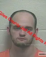 Booking photo of Caymen Slade Edwards, Giles County, Dec 25, 2018