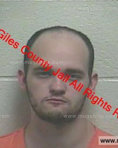 Booking photo of Caymen Edwards, Giles County, Dec 25, 2018