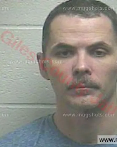 Booking photo of William Troy Laine, Giles County, Sep 30, 2017