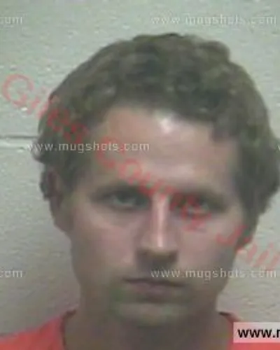 Booking photo of Dwight Weinheimer, Giles County, May 12, 2018