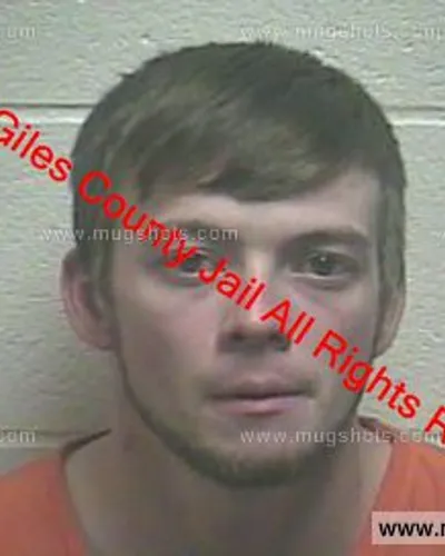 Booking photo of Charles Ables, Giles County, Feb 8, 2020